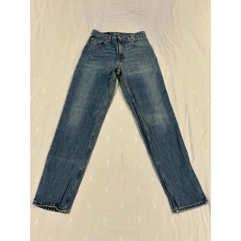 Levi Strauss & Co Denim Jeans Light Wash Straight Leg Classic Vintage 32w 32L‎